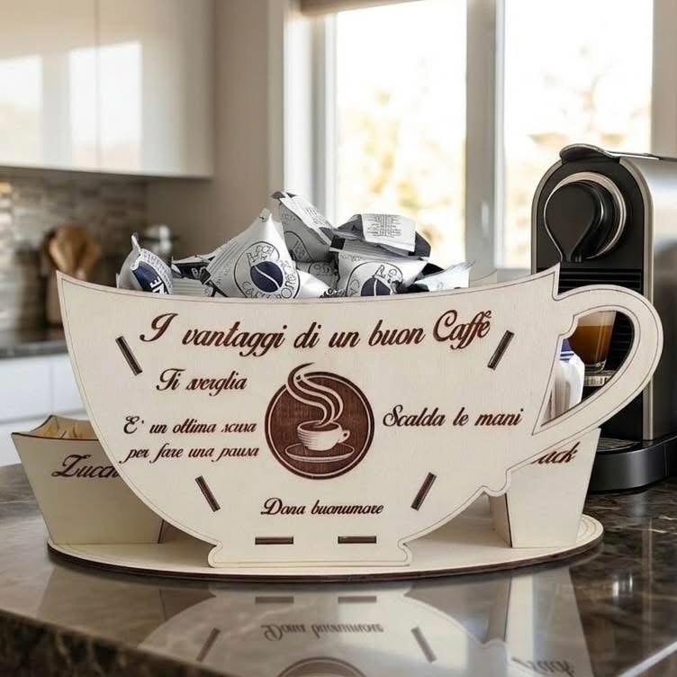 Anteprima di Porta Cialde personlizzabile