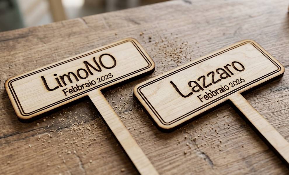 Anteprima di Segnapiante con nome