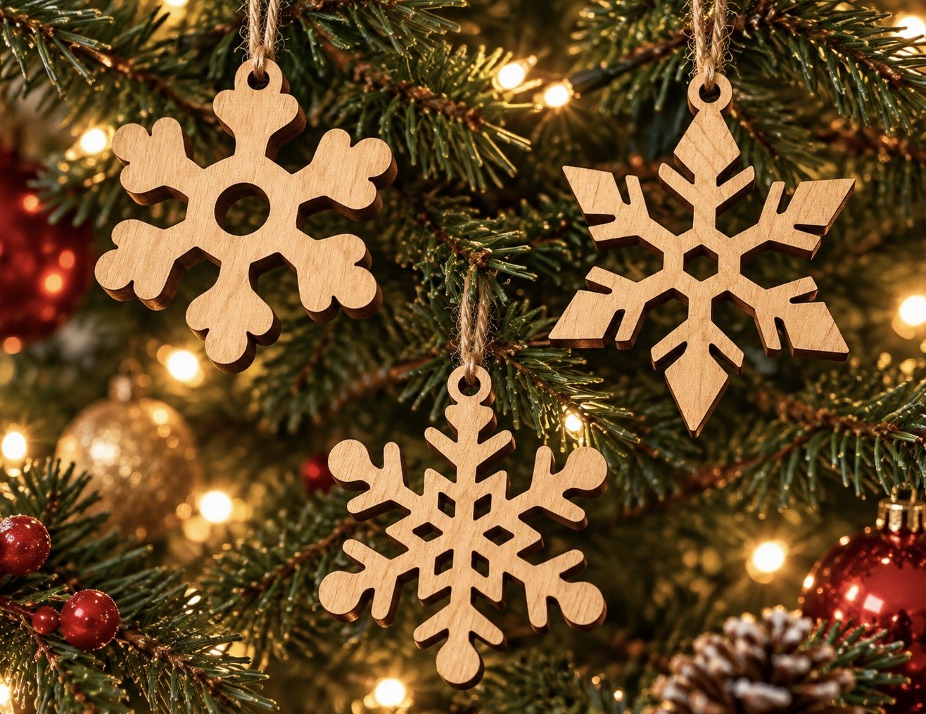 Anteprima di Fiocchi per Albero di Natale