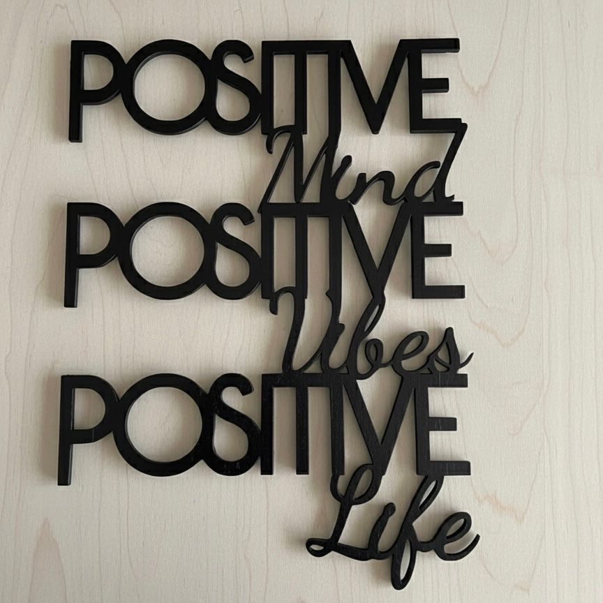 Anteprima di Decorazione Parete Positive